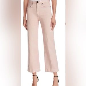 Rag & Bone Pink Cropped Jeans